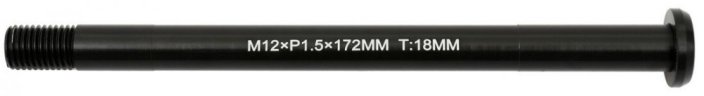 Thrue Axle MAX1 12/172 mm, thread 1,5