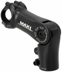 stavitelný představec MAX1 90/90°/31,8 mm černý