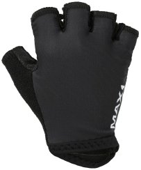 Kids Half Finger Gloves MAX1 11-12 years, black