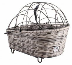 Front Bicycle Basket ANIMAL Emma 2.0 wicker