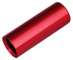 Cable End Cap MAX1 CNC aluminium 4 mm red 100 pc package