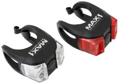 Battery Flashing Light Set MAX1 Cropp black