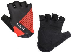 dětské krátkoprsté rukavice MAX1 Raceday 3-4 roky černo/červené