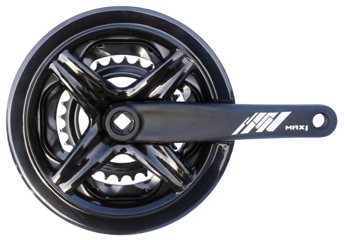 Crankset MAX1 Tour 48-38-28 Teeth 175 mm with protector