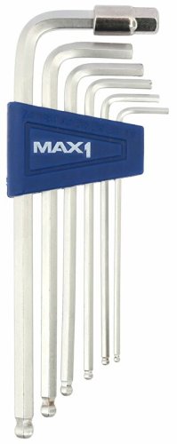 Hex Wrench 7 pcs Set MAX1 with a Spherical Top