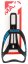 Bottle Cage MAX1 Evo blue/black