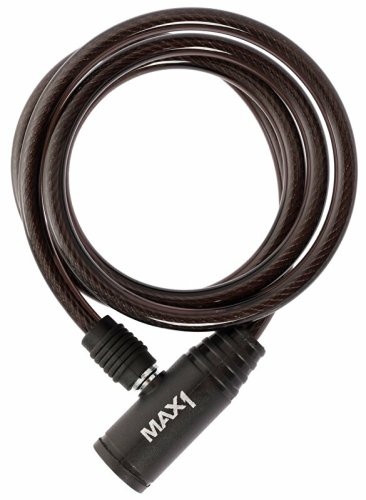 zámek spirála MAX1 1200x8 mm černý
