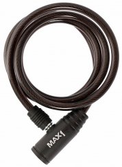 Spiral Cable Lock MAX1 1500x8 mm black