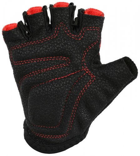 Kids Half Finger Gloves MAX1 11-12 years, black/red