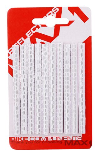 Safety Reflector MAX1 Seku-Clip on Spokes silver