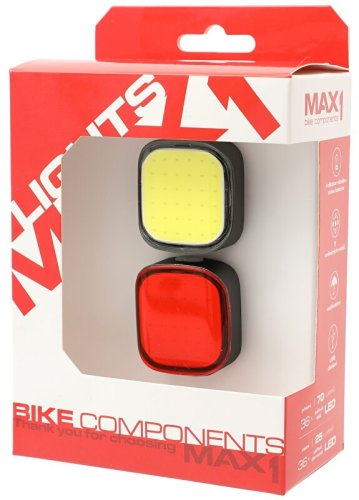 sada blikaček MAX1 Sirius USB černá, 70 lm