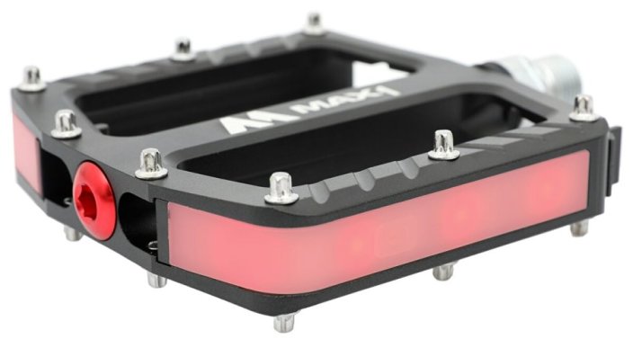 pedály MAX1 Lazer platformové s doplňkovým LED osvětlením