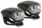 Battery Flashing Light Set MAX1 Frog black 2 pcs