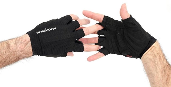 Half Finger Gloves MAX1 Ryder size XL black