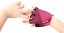 Kids Half Finger Gloves MAX1 Raceday 3-4 years, purple/pink