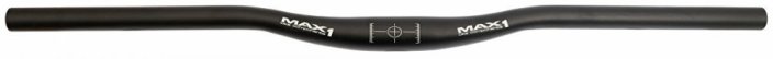 řidítka MAX1 MTB Al 730/31,8 mm černá zvýšená