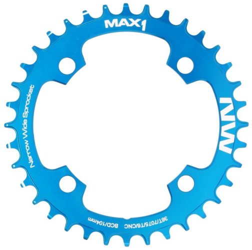 Chainring MAX1 Narrow Wide 36 Teeth blue