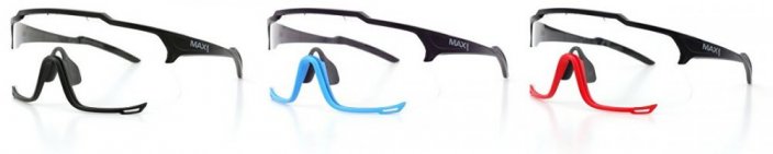 brýle MAX1 Hunter černo/červené