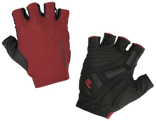 Half Finger Gloves MAX1 Ryder size M bordeaux