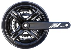 kliky MAX1 Tour 48-38-28 175mm černé s krytem