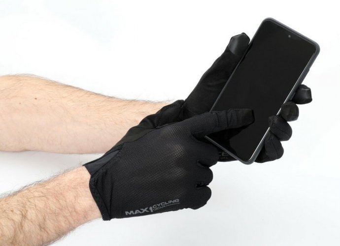 dlouhoprsté rukavice MAX1 vel.M černé