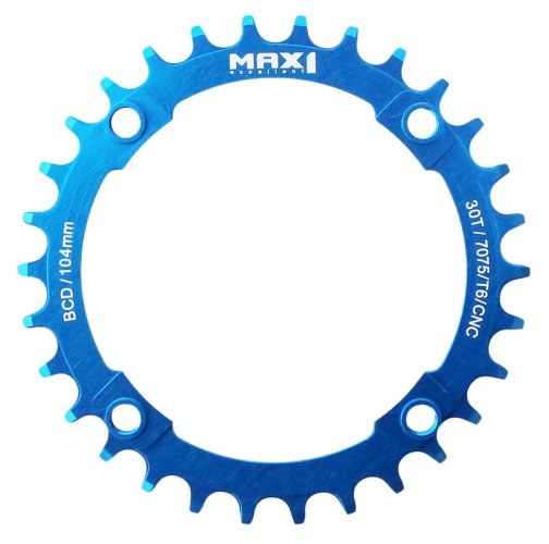 Chainring MAX1 Narrow Wide 30 Teeth blue