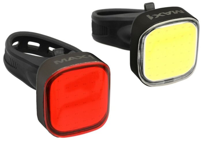 sada blikaček MAX1 Sirius USB černá, 70 lm