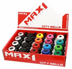 Bicycle Bell Set MAX1 Mini 20 pcs various colors