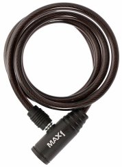 zámek spirála MAX1 1500x8 mm černý