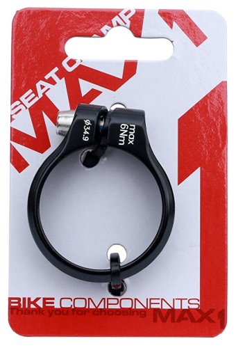 sedlová objímka MAX1 Race 34,9 mm imbus černá