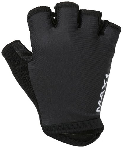 Kids Half Finger Gloves MAX1 5-6 years, black