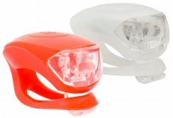 Battery Flashing Light Set MAX1 Frog white/red 2 pcs