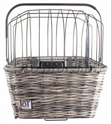 Front Bicycle Basket ANIMAL Roma wicker