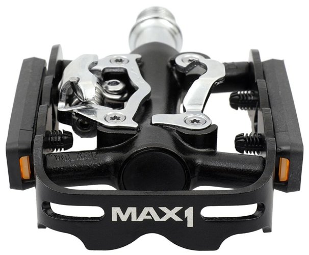 pedály MAX1 SPD Tour jednostranné černé