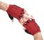 Half Finger Gloves MAX1 Ryder size M bordeaux