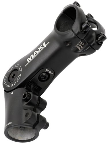 stavitelný představec MAX1 90/90°/31,8 mm černý