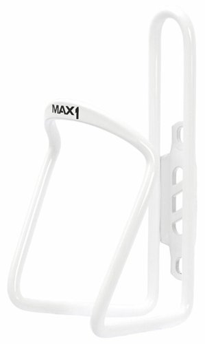 Bottle Cage MAX1 aluminium white