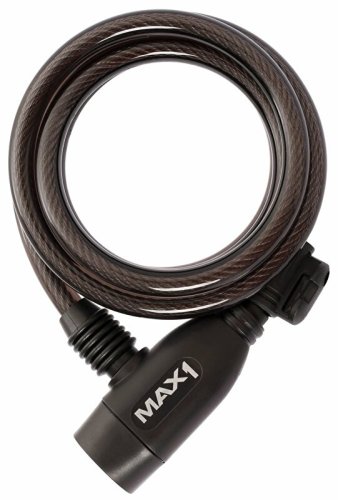 zámek spirála MAX1 1500x10 mm, 4 klíče