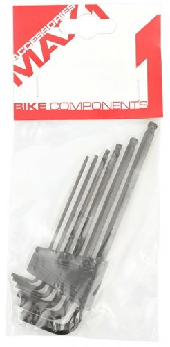 Hex Wrench 6 pcs Set MAX1 with a Spherical Top