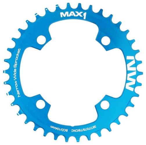 Chainring MAX1 Narrow Wide 38 Teeth blue