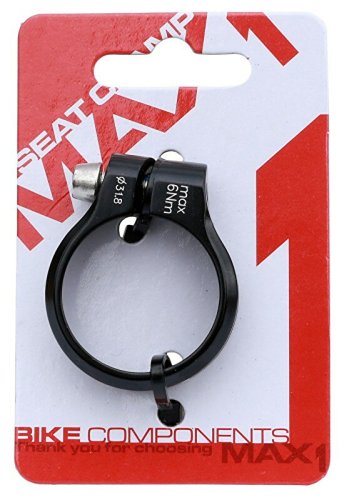 Seat Clamp MAX1 Race 31,8 mm black