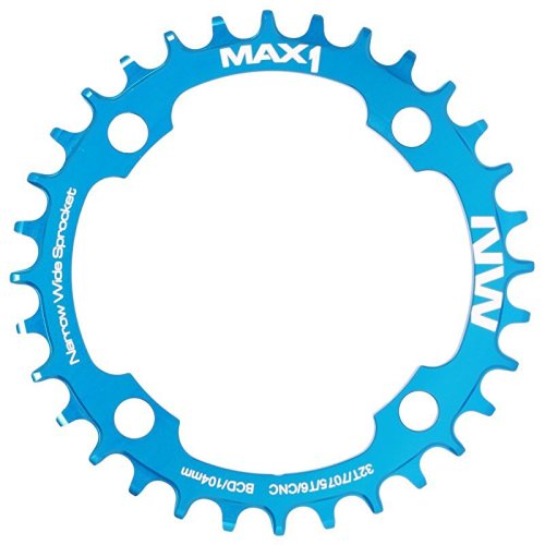 Chainring MAX1 Narrow Wide 32 Teeth blue