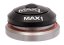 Asymetric Head Set integrated MAX1 1,5" & 1 1/8" black