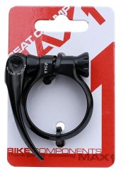 sedlová objímka MAX1 Race 34,9 mm rychloupínací černá