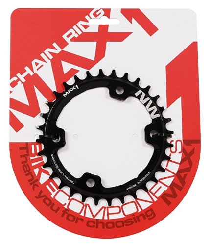 Chainring MAX1 Narrow Wide Shimano 36 Teeth black