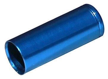 Cable End Caps MAX1 CNC Alu 5 mm sealed blue 100 pc