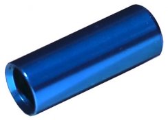 Cable End Caps MAX1 CNC Alu 4 mm blue 100 pc